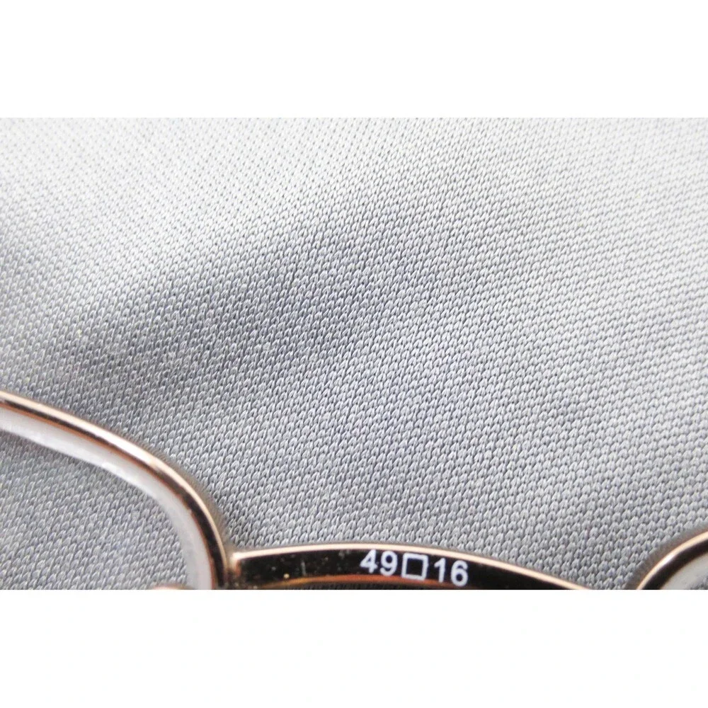 Bebe Eyeglass Frames Brown Bronze Floral Crystal Accents 49-16-135 Wildflower